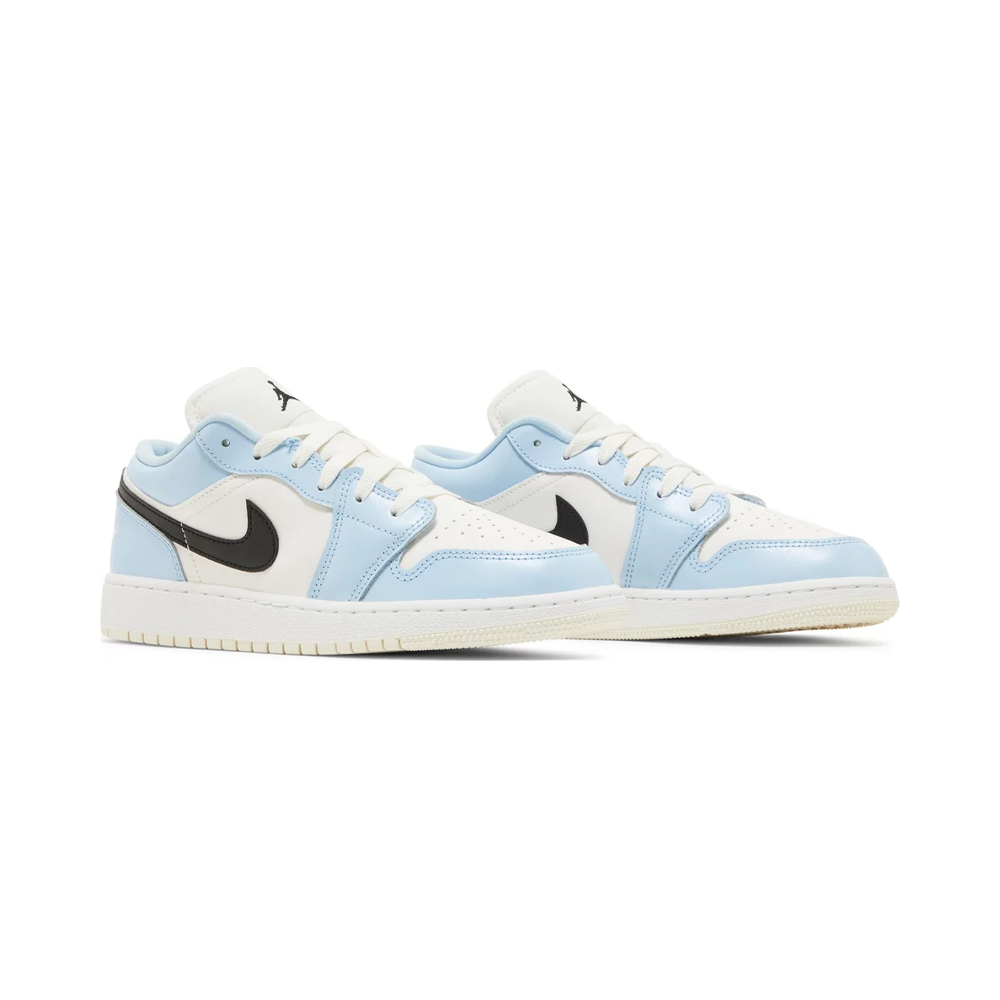 Air Jordan 1 Low Ice Blue Black (GS)