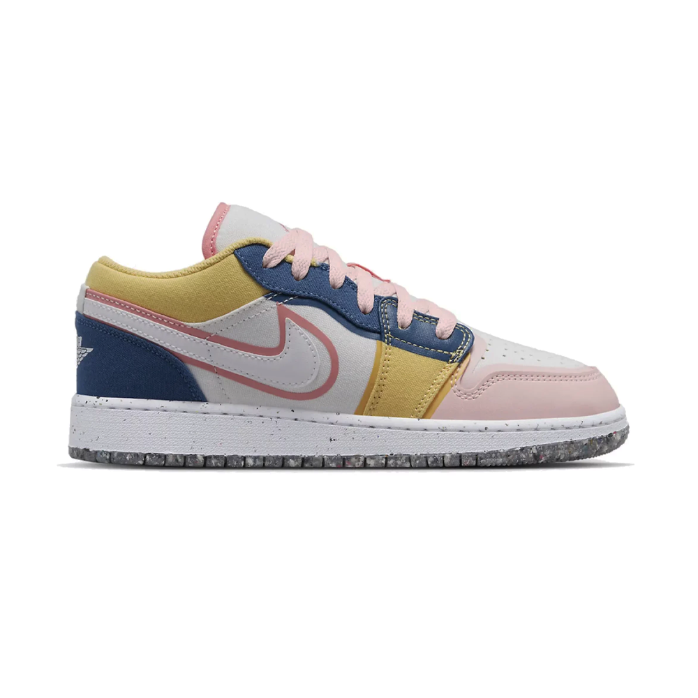 Air Jordan 1 Low SE Multi Canvas (GS)