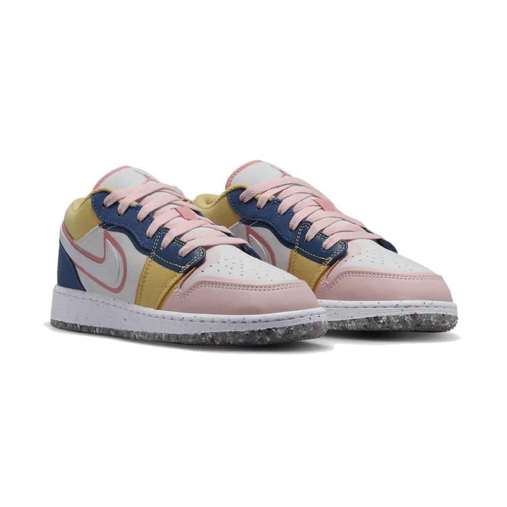 Air Jordan 1 Low SE Multi Canvas (GS)