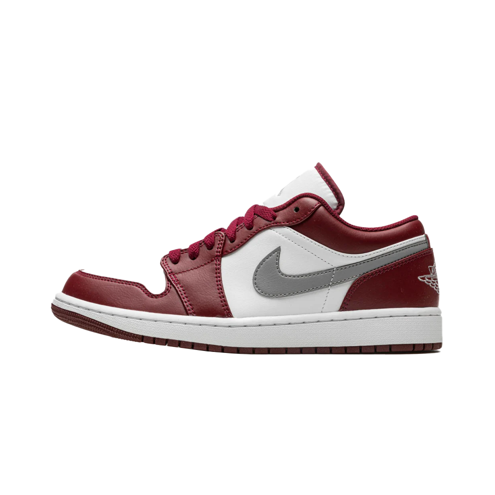 Air Jordan 1 Low White Bordeaux