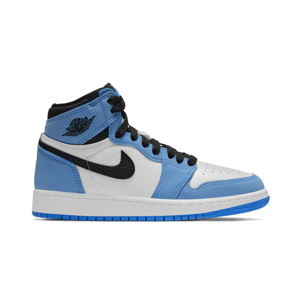 Air Jordan 1 Retro High White University Blue Black (GS)