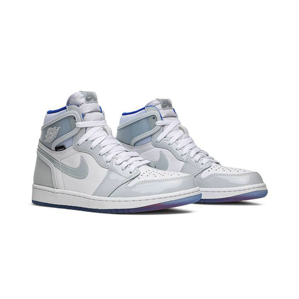 Air Jordan 1 Retro High Zoom White Racer Blue