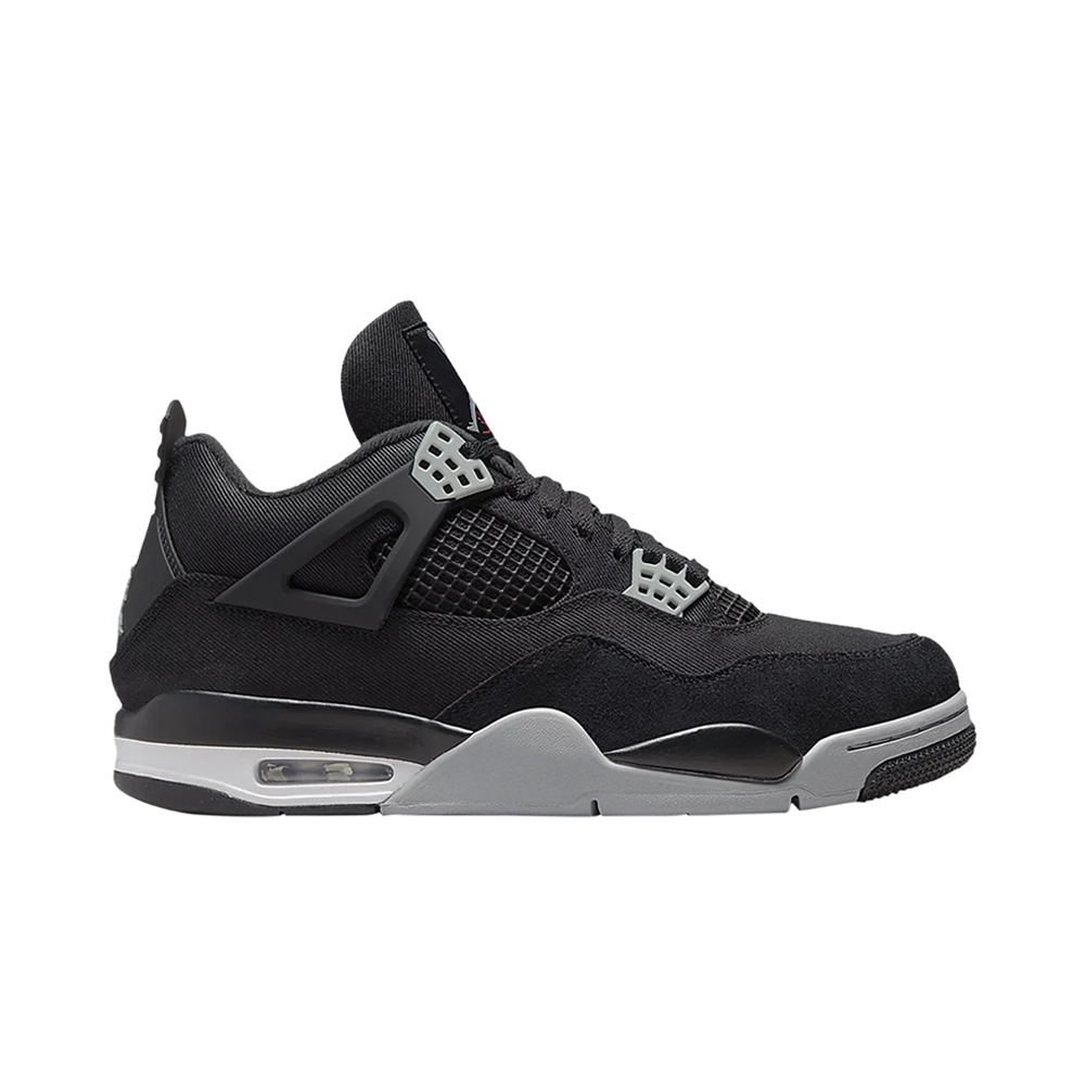 Air Jordan 4 Retro SE Black Canvas