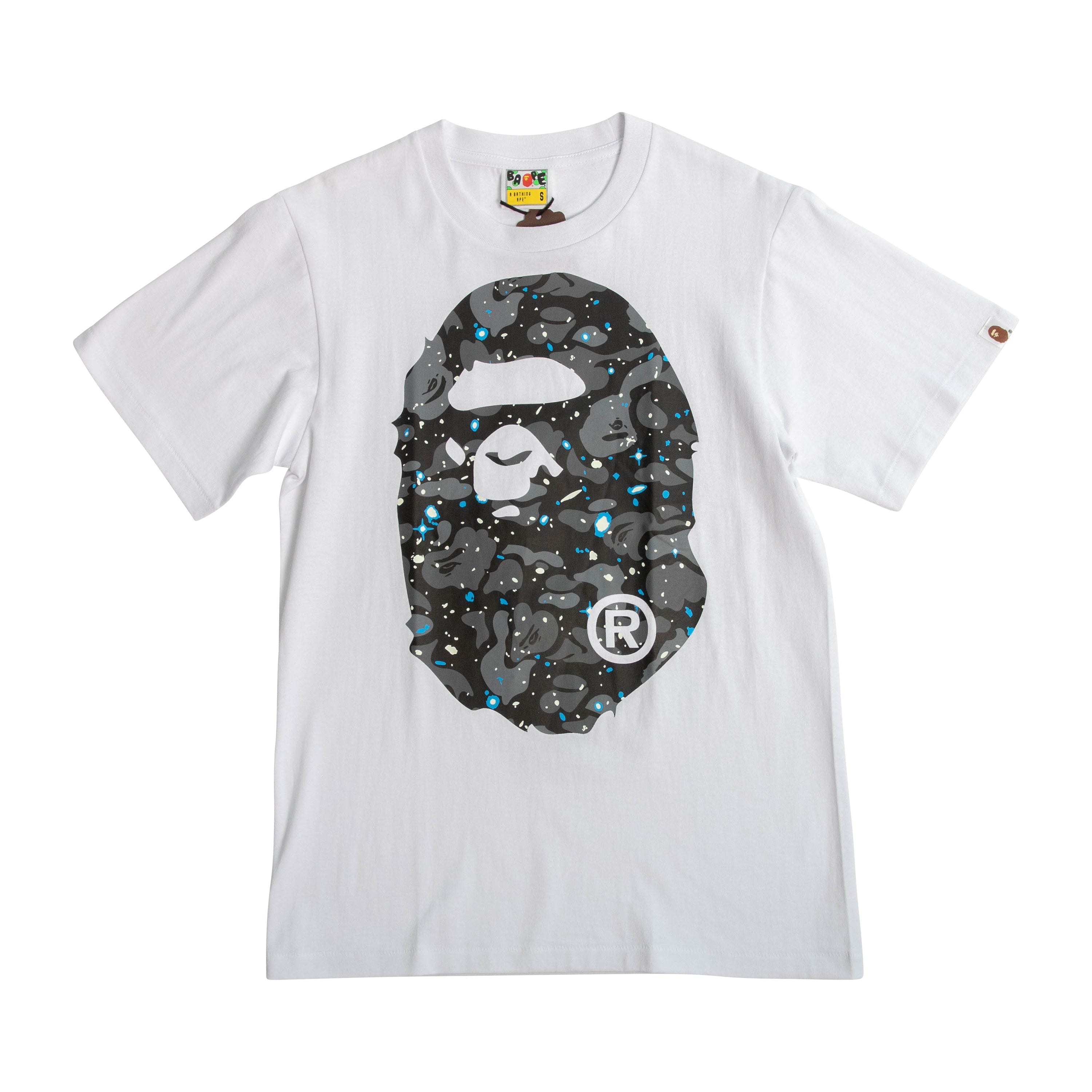 Bathing Ape Camo "Space head" T-shirt