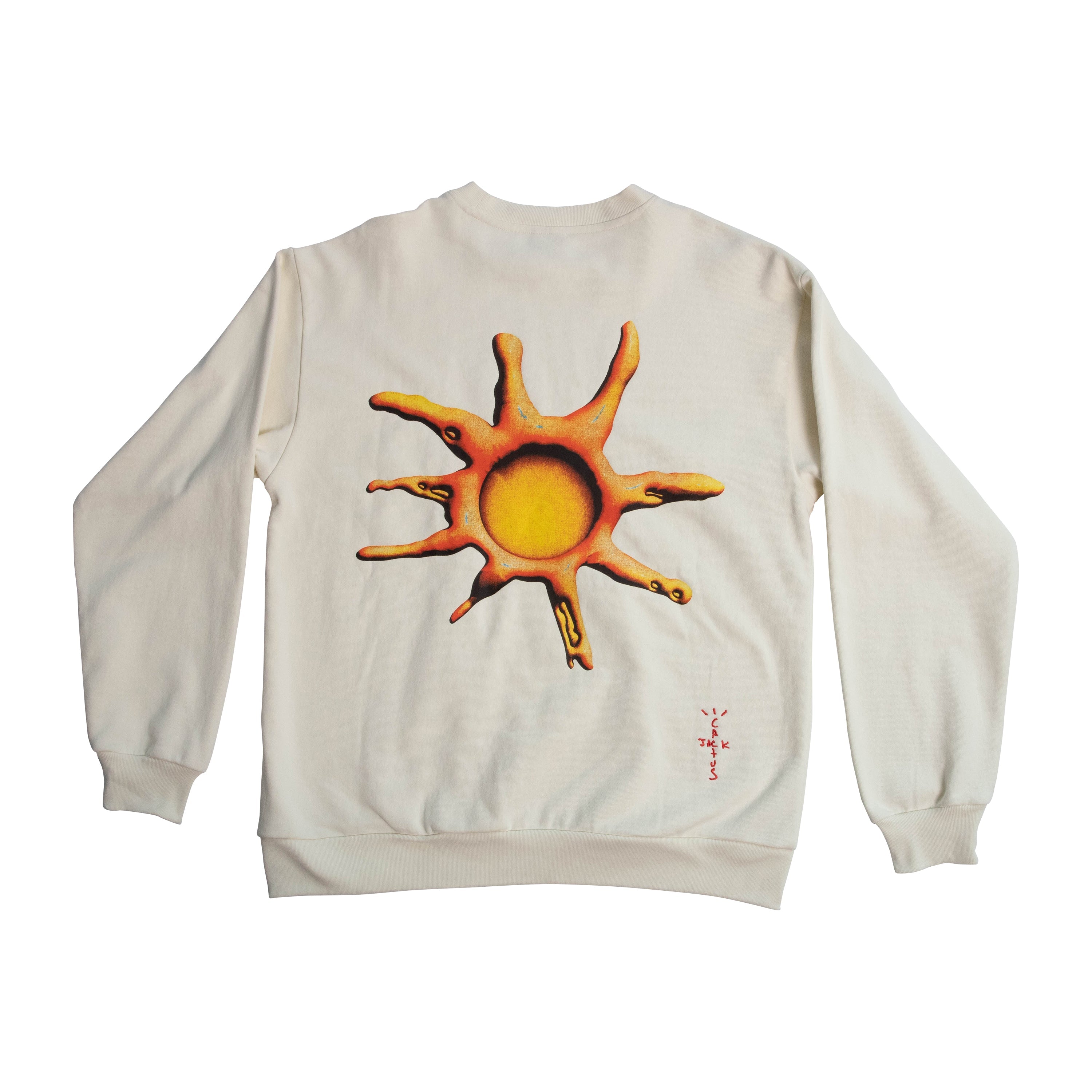 Cactus Jack Dream Light Waste Crewneck Pullover