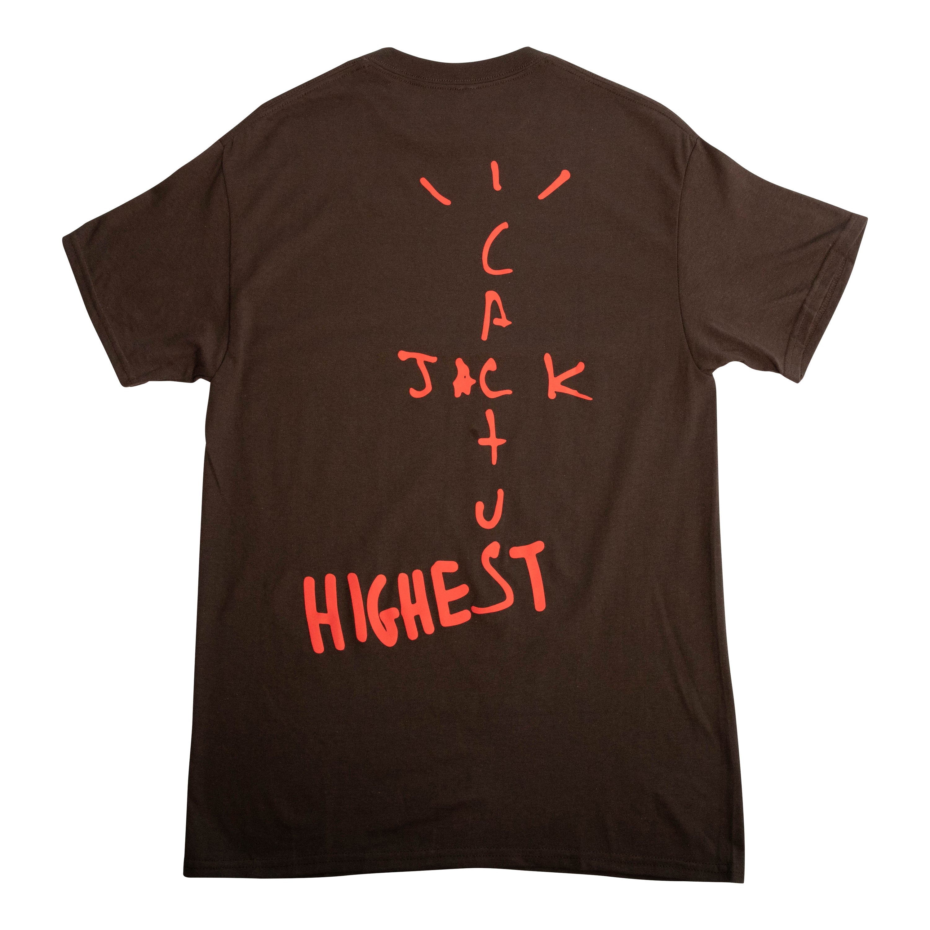 Cactus Jack X Air Jordan Highest T-Shirt 'Brown