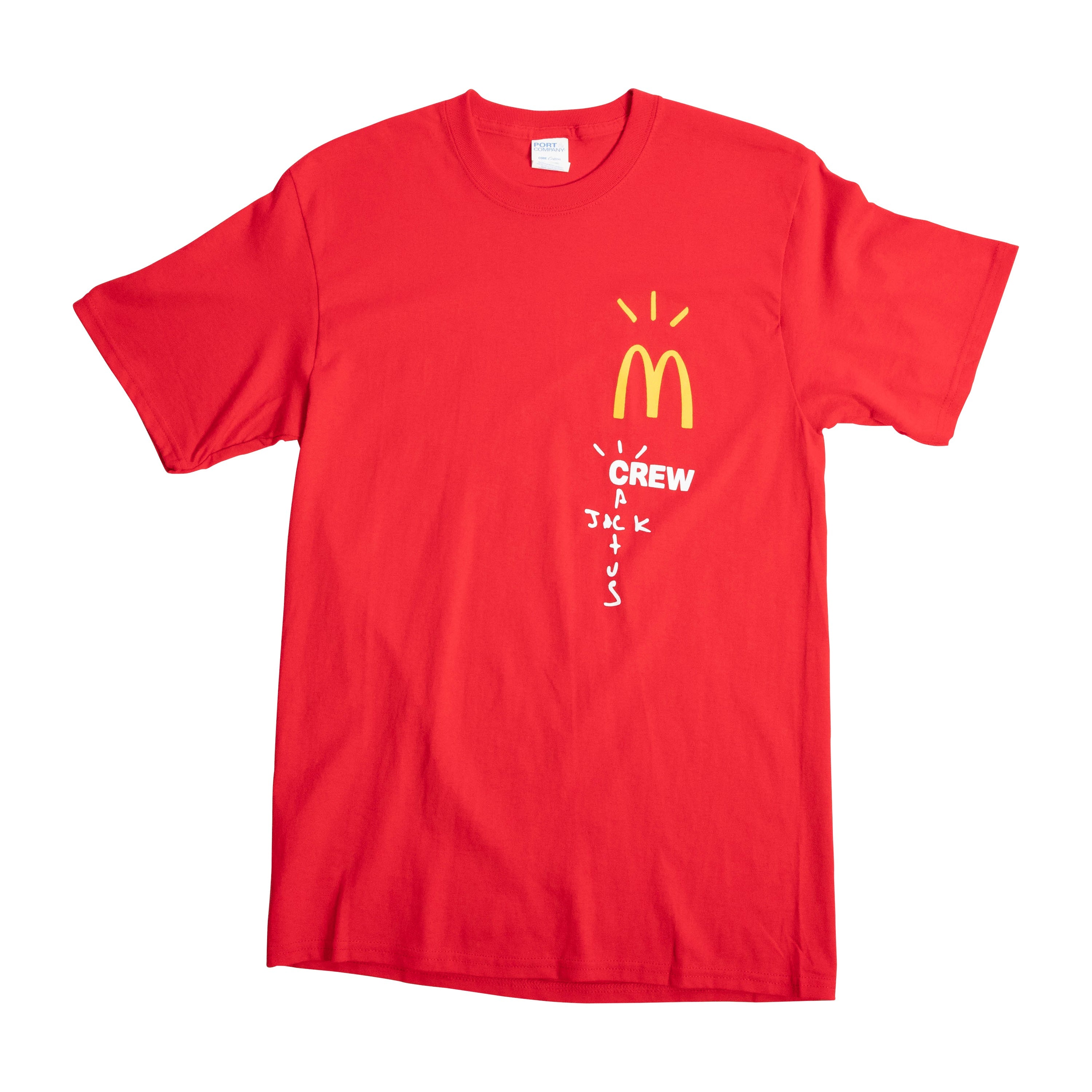 Cactus Jack x McDonald's Crew T-shirt Red