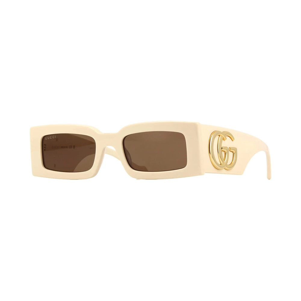 GUCCI GG1425S 004 Sunglass Women - Cream White