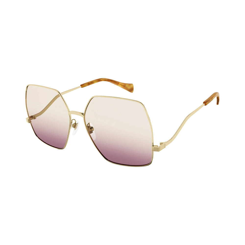 Gucci 1005S 003 6115 145 Sunglasses Gold