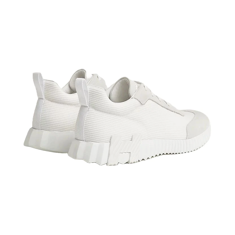 Hermes Bouncing Handmade Sneaker Triple White