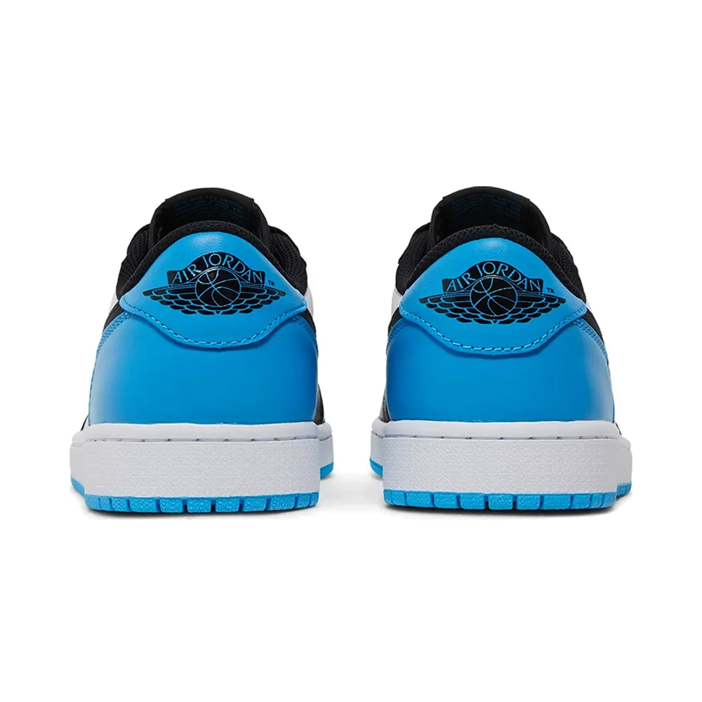 Jordan 1 Retro Low OG Black Dark Powder Blue