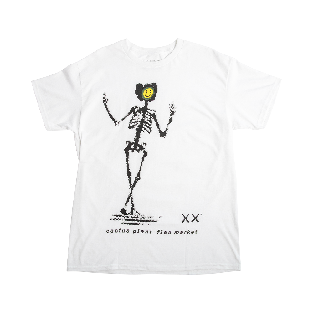 Kaws Cactus Plant Flea Market Tee White