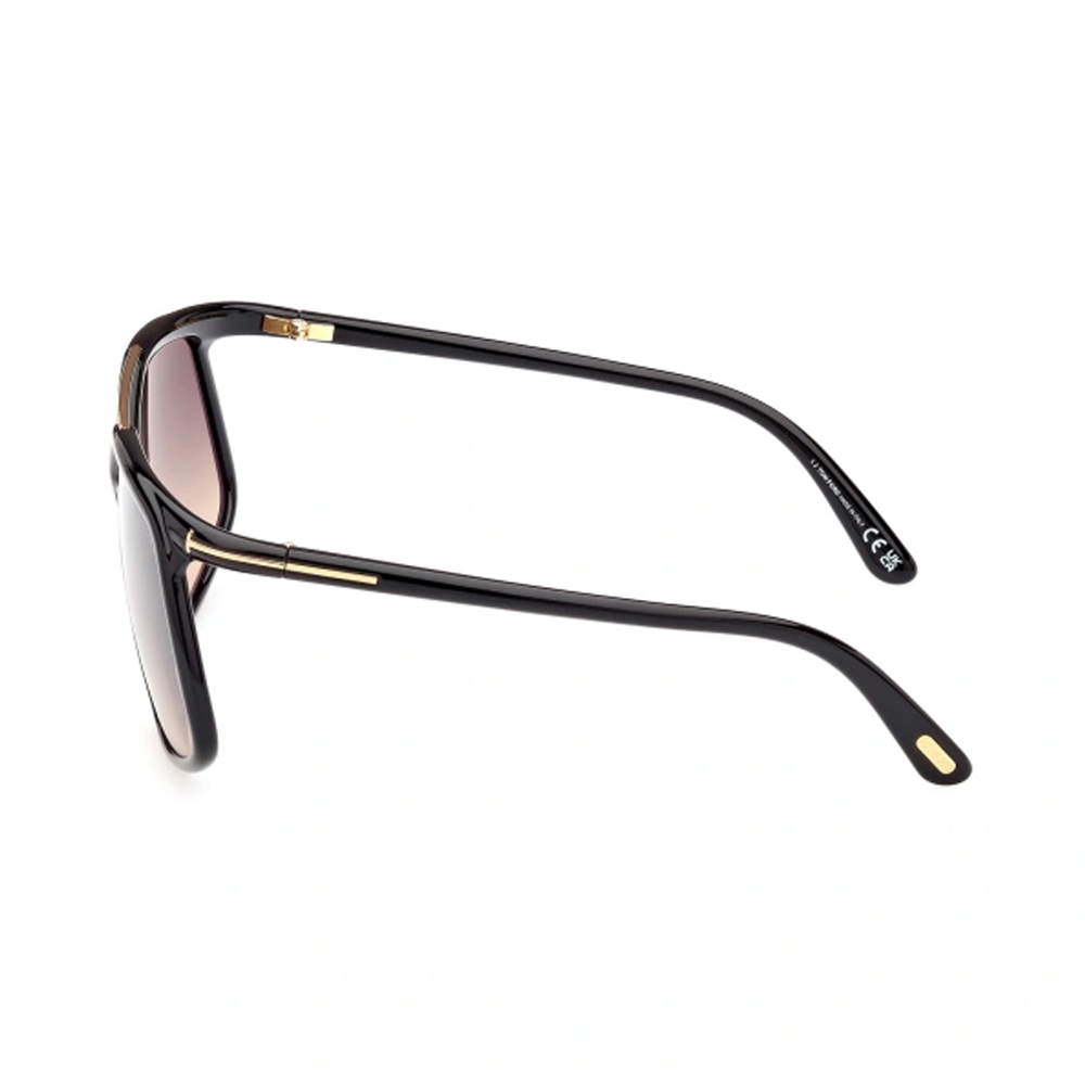 TOM FORD MERYL FT1038 01B SUNGLASSES - Gradient Smoke