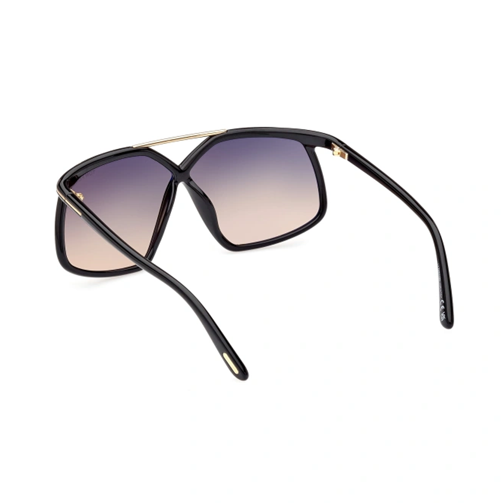 TOM FORD MERYL FT1038 01B SUNGLASSES - Gradient Smoke