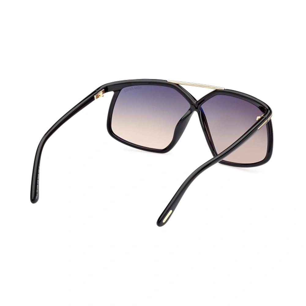 TOM FORD MERYL FT1038 01B SUNGLASSES - Gradient Smoke