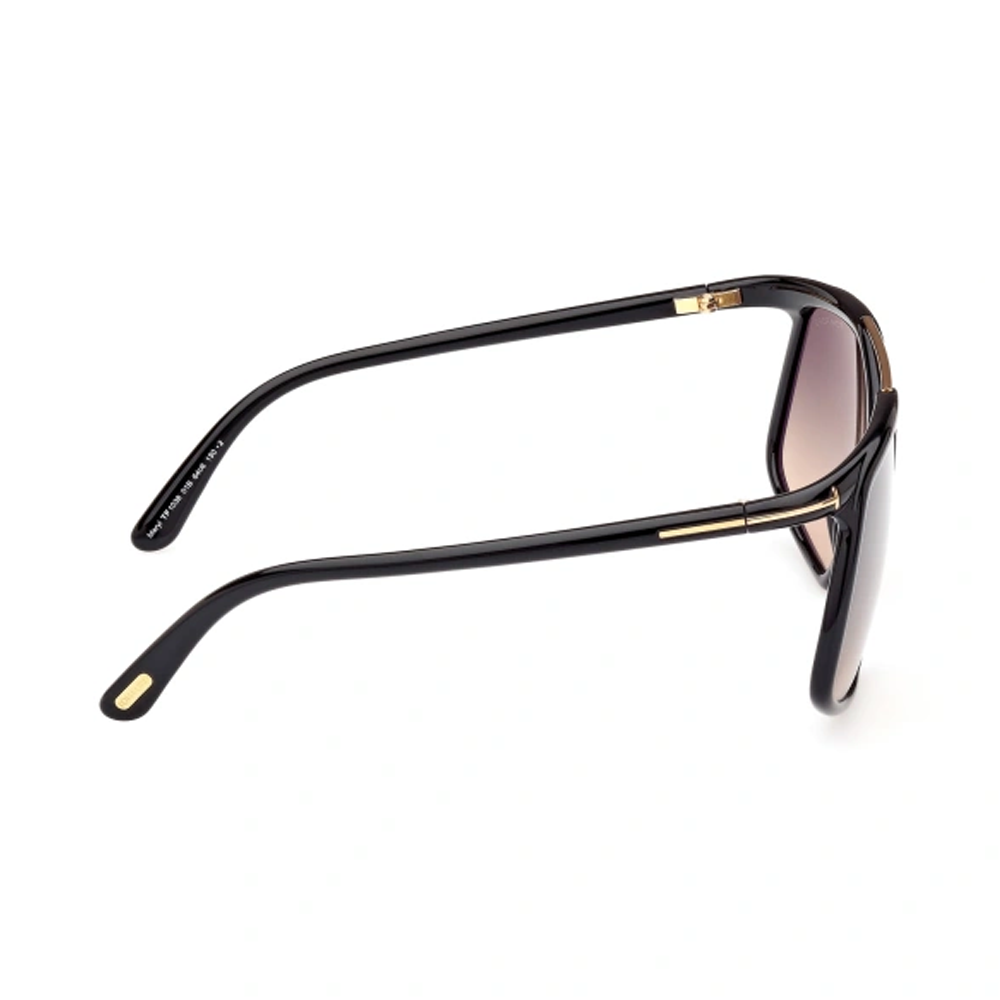 TOM FORD MERYL FT1038 01B SUNGLASSES - Gradient Smoke