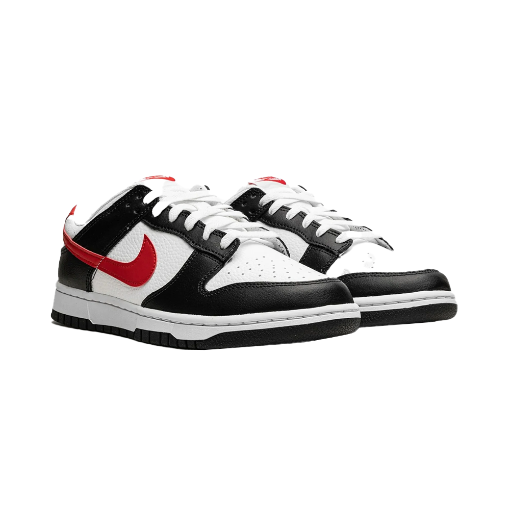 Nike Dunk Low Retro Red Swoosh Panda