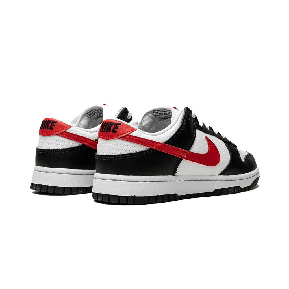 Nike Dunk Low Retro Red Swoosh Panda