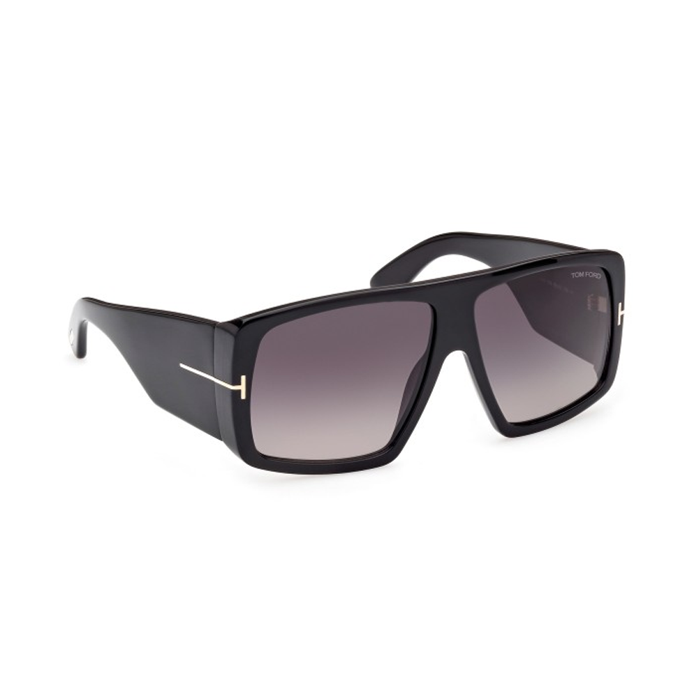 Tom Ford Raven TF 1036 ECO 01B Sunglasses- Grey Smoke Gradient