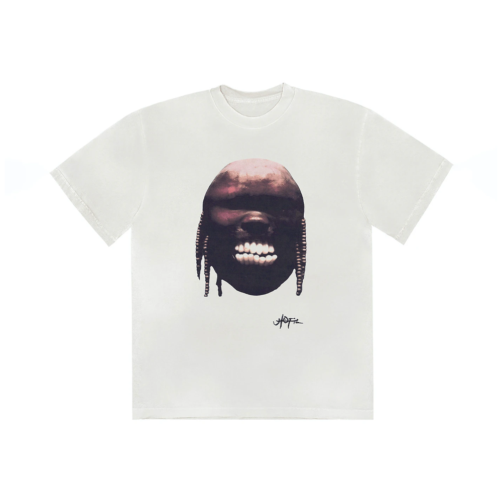 Travis Scott Utopia B2 Tee White