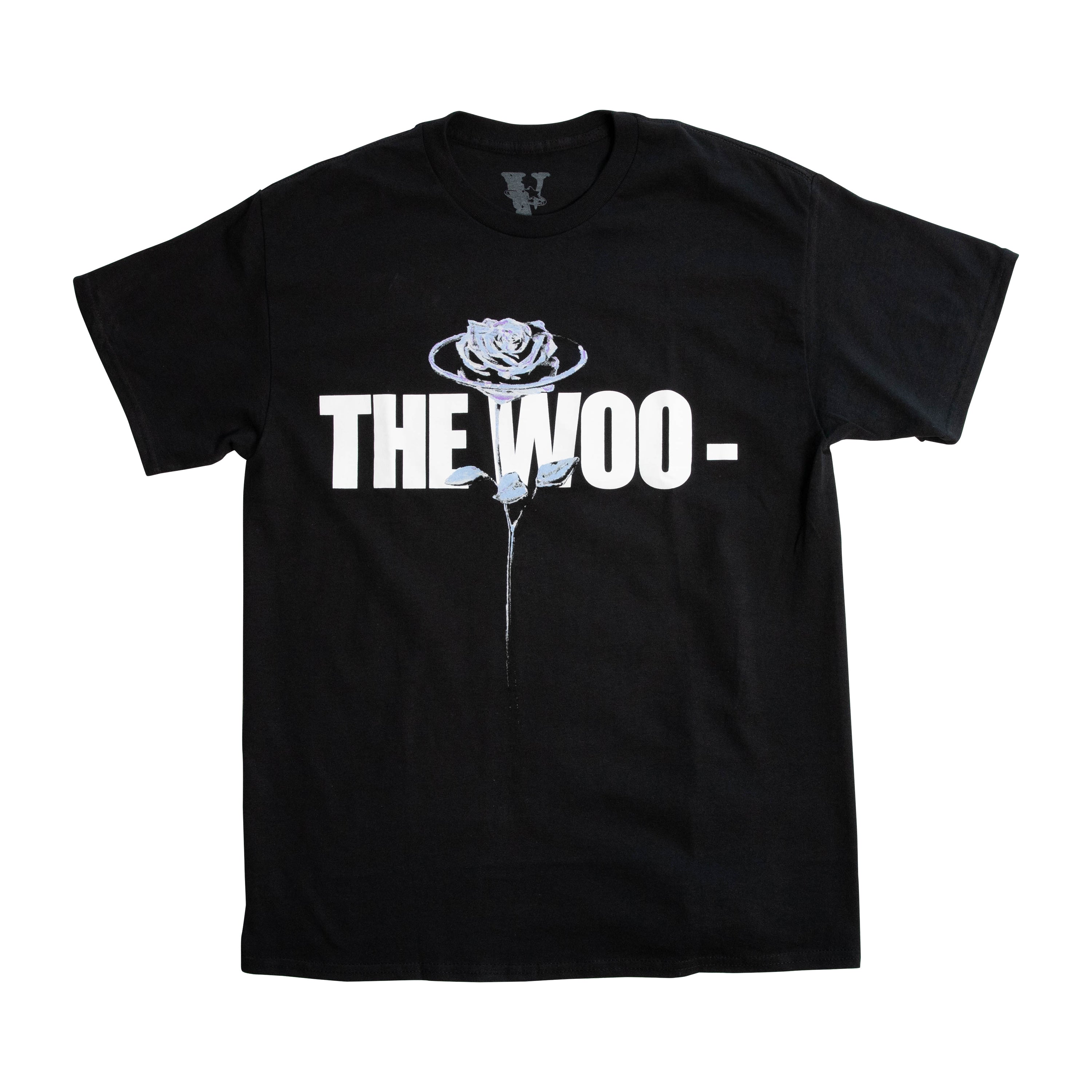 Vlone X Pop Smoke – The Woo Tee Shirt black