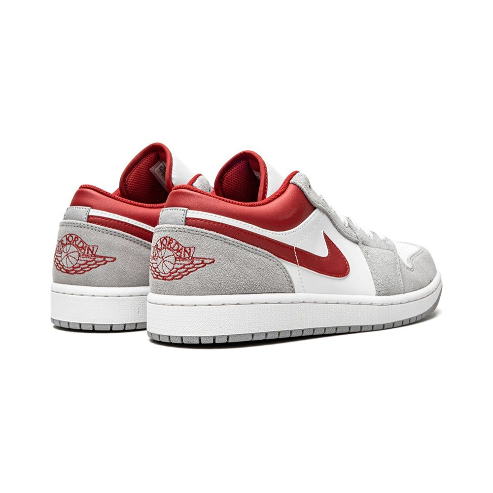 Jordan 1 Low SE Light Smoke Grey Gym Red