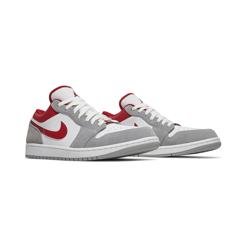 Jordan 1 Low SE Light Smoke Grey Gym Red