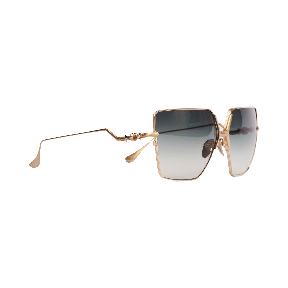 Chrome Hearts Stephdogg Sunglasses - Gold Plated / Matte Gold Plated